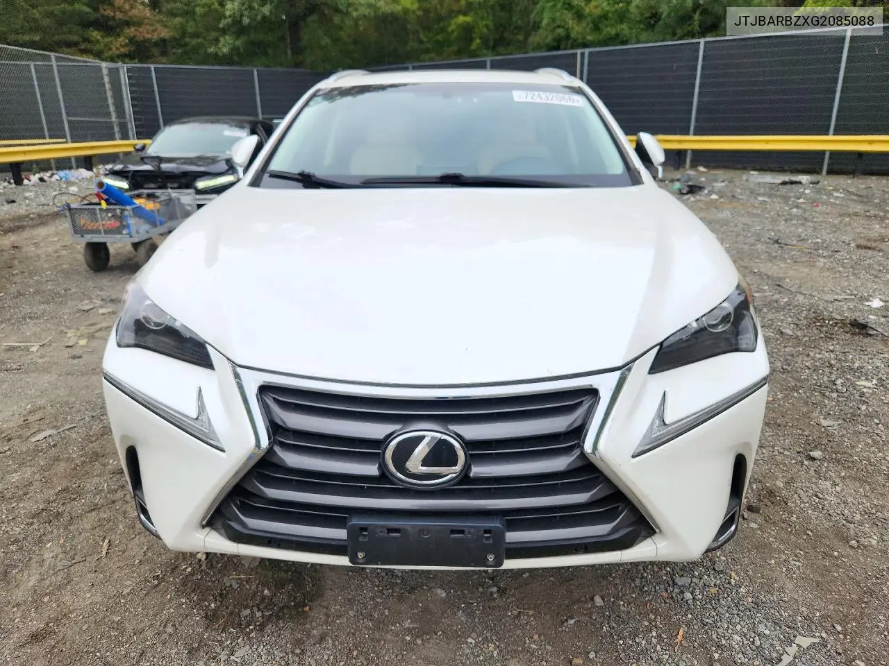 2016 LEXUS NX VIN JTJBARBZXG2085088 — фото 5