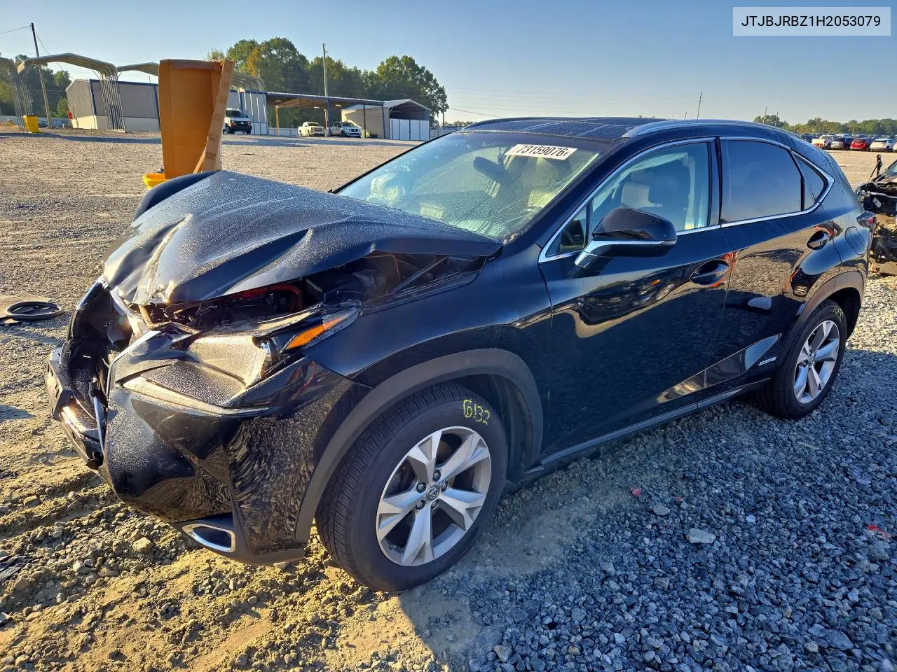 LEXUS NX 2017, VIN JTJBJRBZ1H2053079