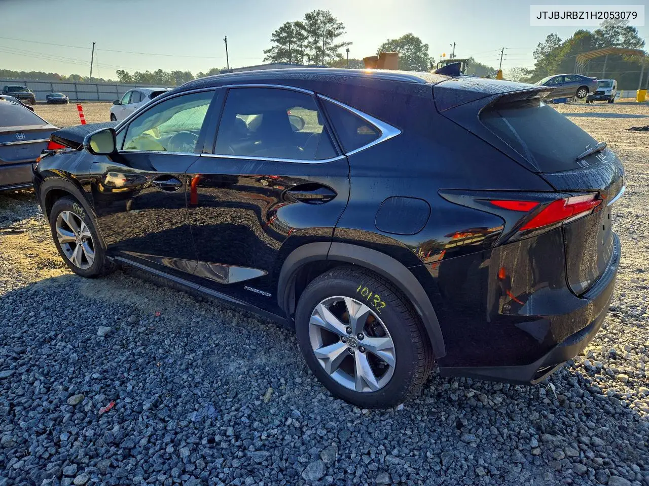 2017 LEXUS NX VIN JTJBJRBZ1H2053079 — фото 2