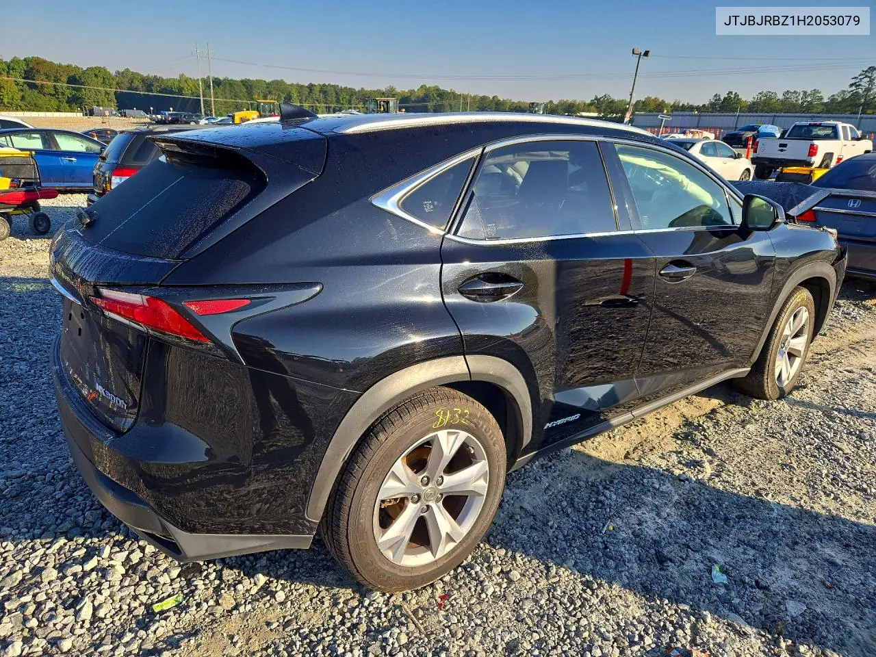 2017 LEXUS NX VIN JTJBJRBZ1H2053079 — фото 3