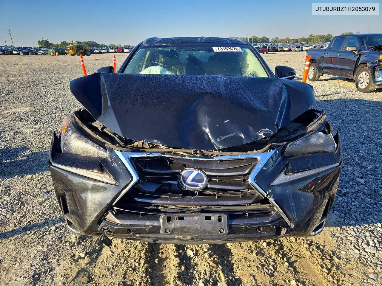 2017 LEXUS NX VIN JTJBJRBZ1H2053079 — фото 5