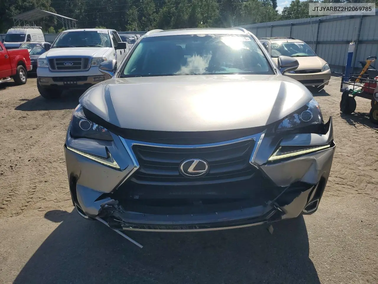 2017 LEXUS NX VIN JTJYARBZ2H2069785 — фото 5