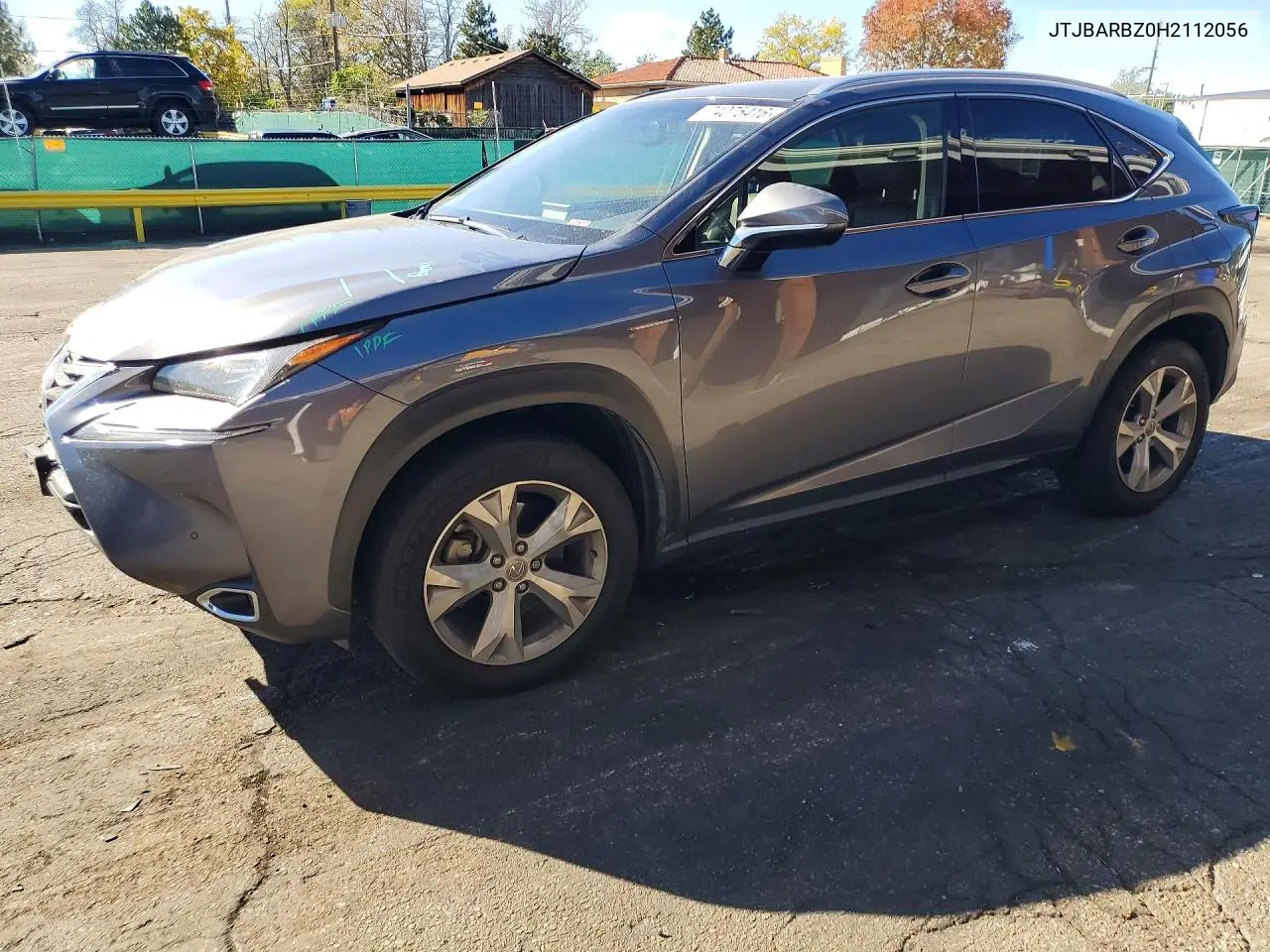 LEXUS NX 2017, VIN JTJBARBZ0H2112056