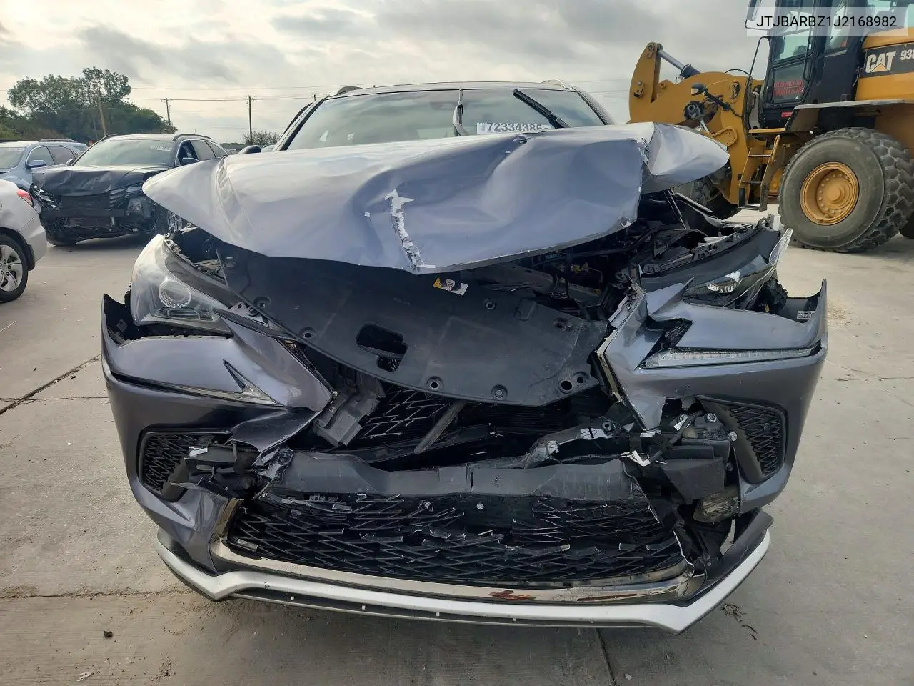 2018 LEXUS NX VIN JTJBARBZ1J2168982 — фото 5