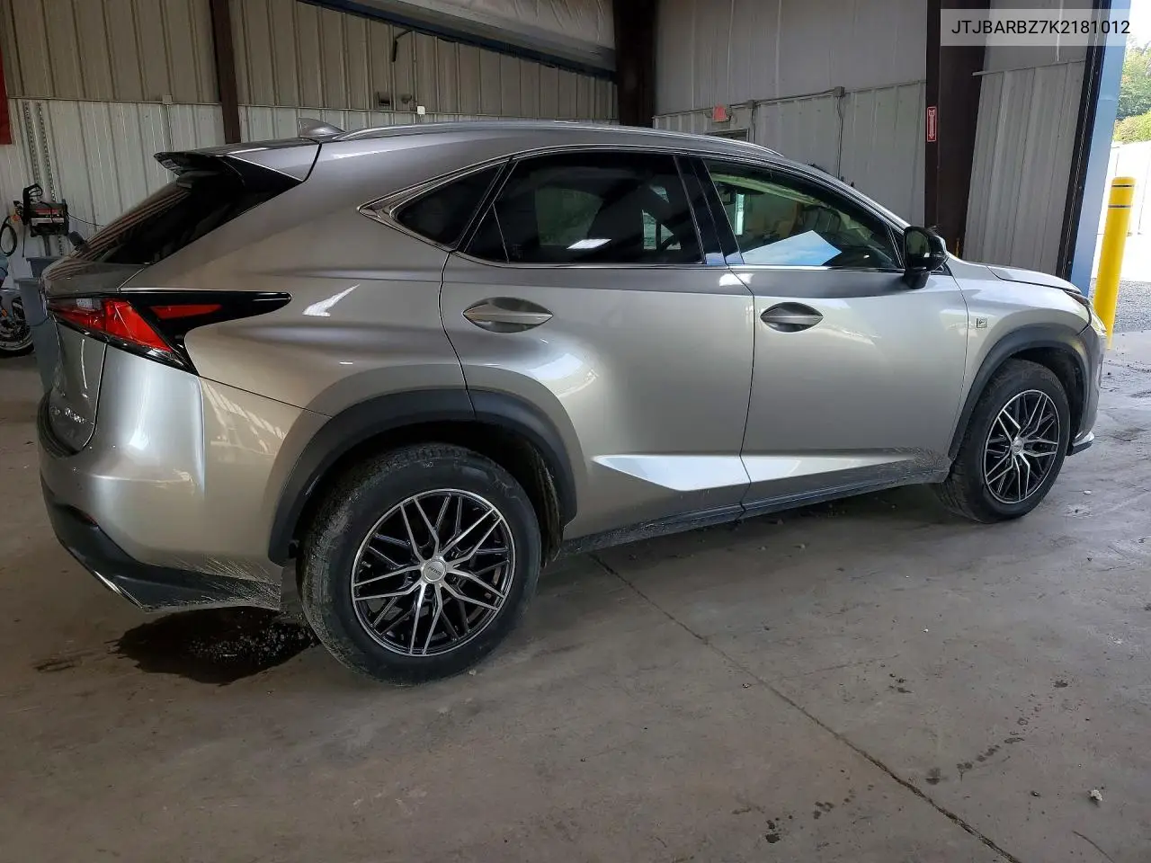 2019 LEXUS NX VIN JTJBARBZ7K2181012 — фото 3