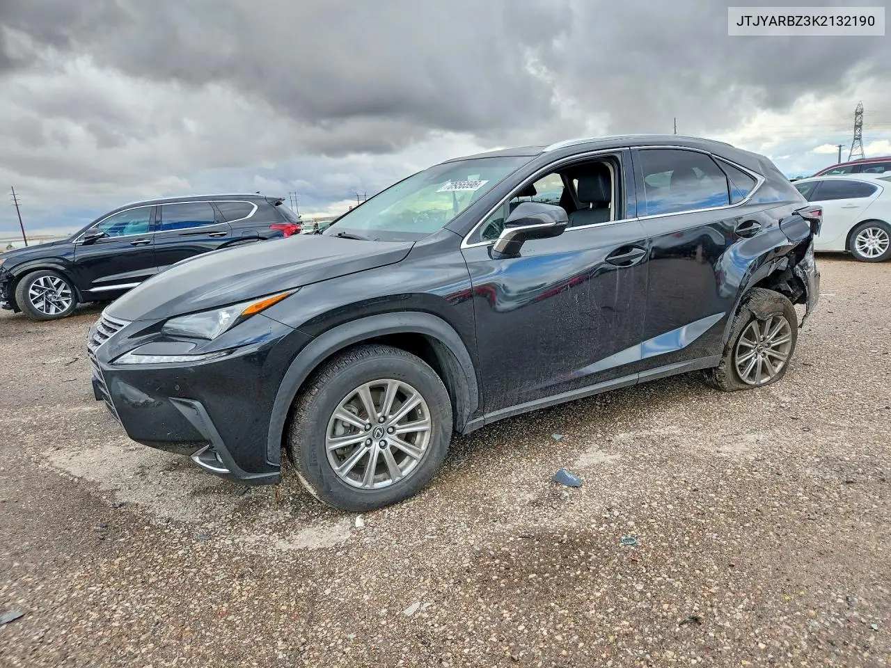 LEXUS NX 2019, VIN JTJYARBZ3K2132190