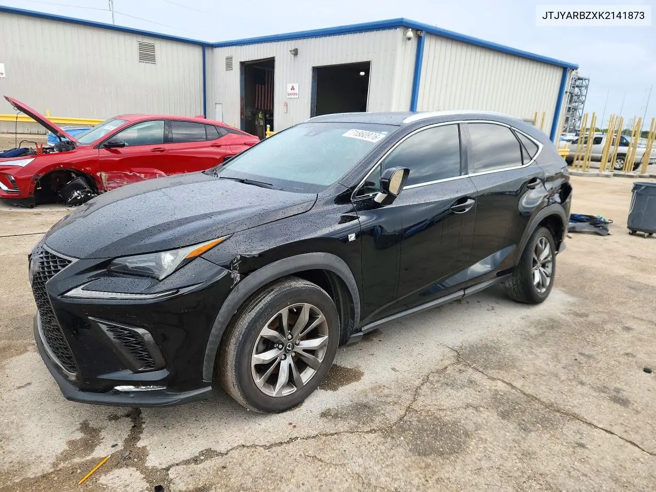 LEXUS NX 2019, VIN JTJYARBZXK2141873