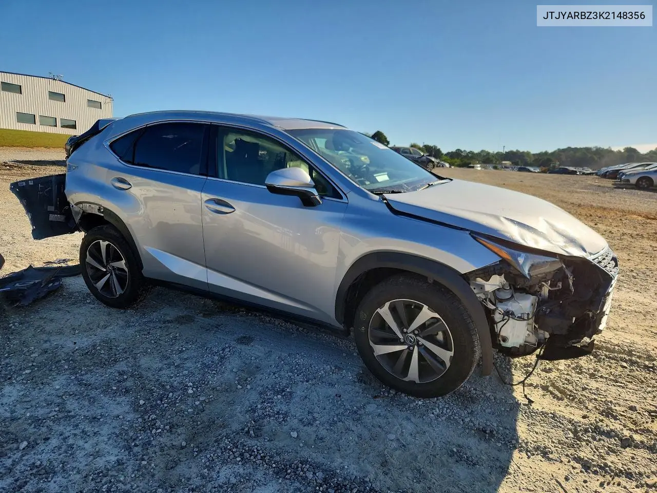 2019 LEXUS NX VIN JTJYARBZ3K2148356 — фото 4