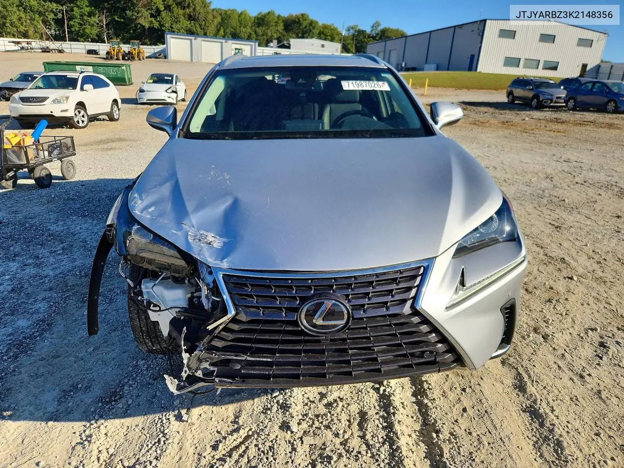 2019 LEXUS NX VIN JTJYARBZ3K2148356 — фото 5