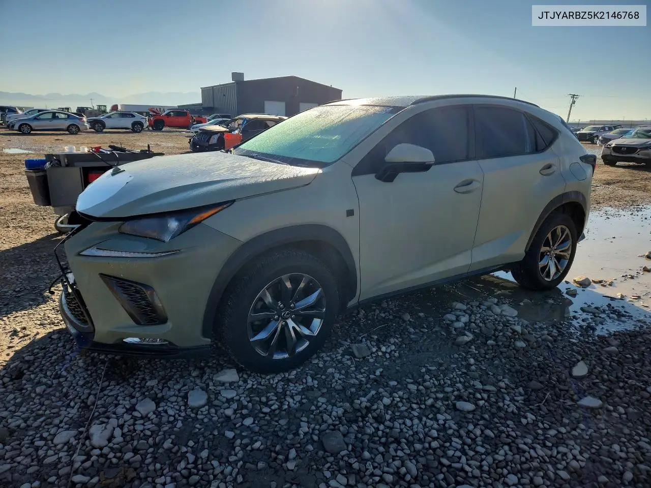 LEXUS NX 2019, VIN JTJYARBZ5K2146768