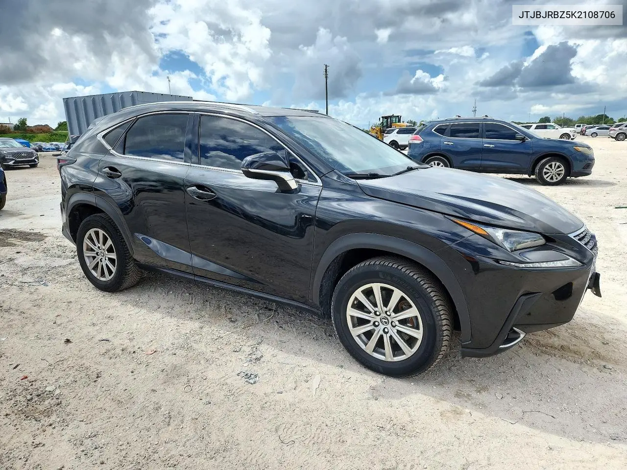 2019 LEXUS NX VIN JTJBJRBZ5K2108706 — фото 4