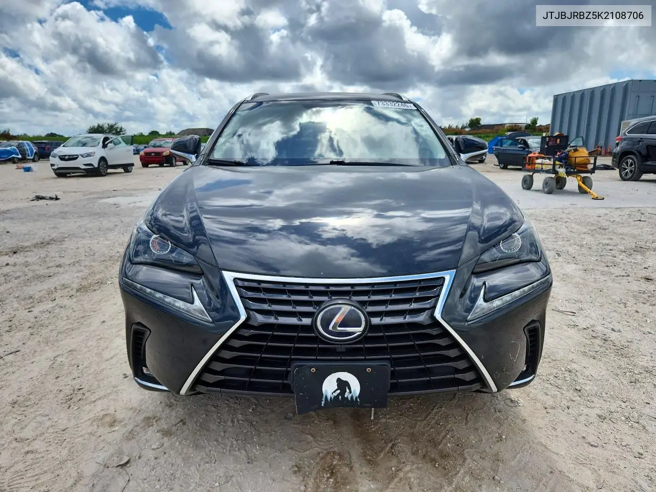 2019 LEXUS NX VIN JTJBJRBZ5K2108706 — фото 5