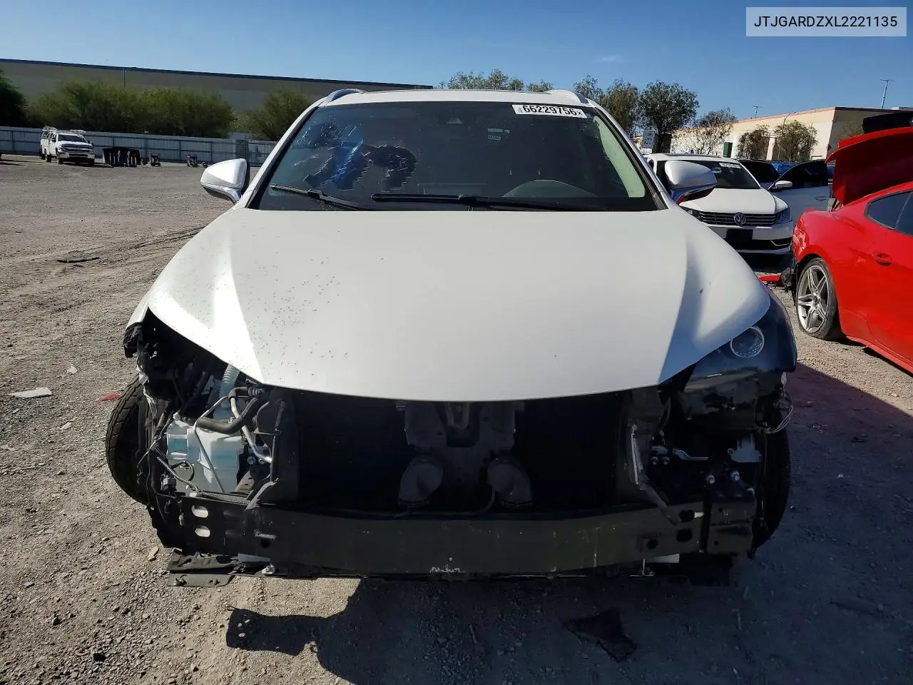 2020 LEXUS NX VIN JTJGARDZXL2221135 — фото 5