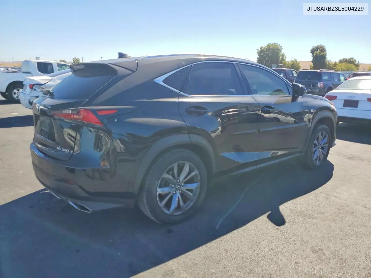2020 LEXUS NX VIN JTJSARBZ3L5004229 — фото 3