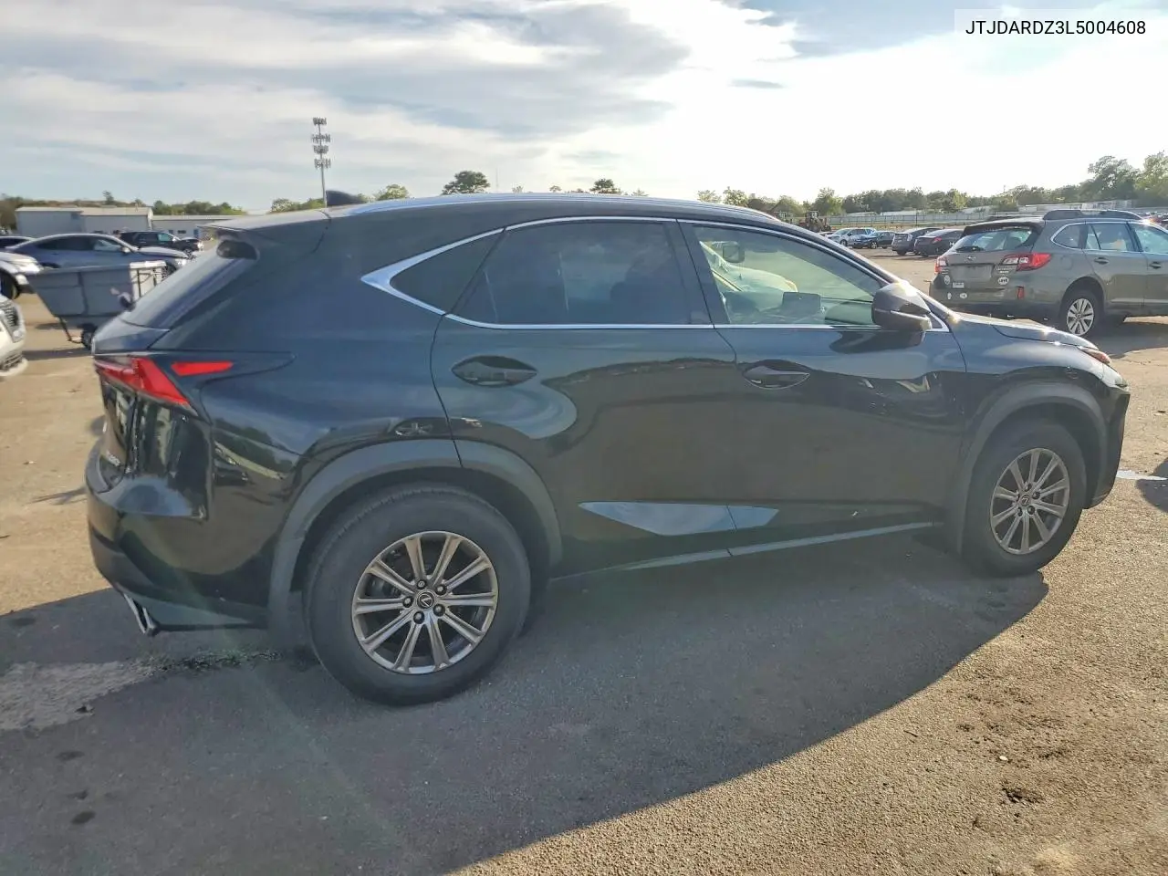 2020 LEXUS NX VIN JTJDARDZ3L5004608 — фото 3