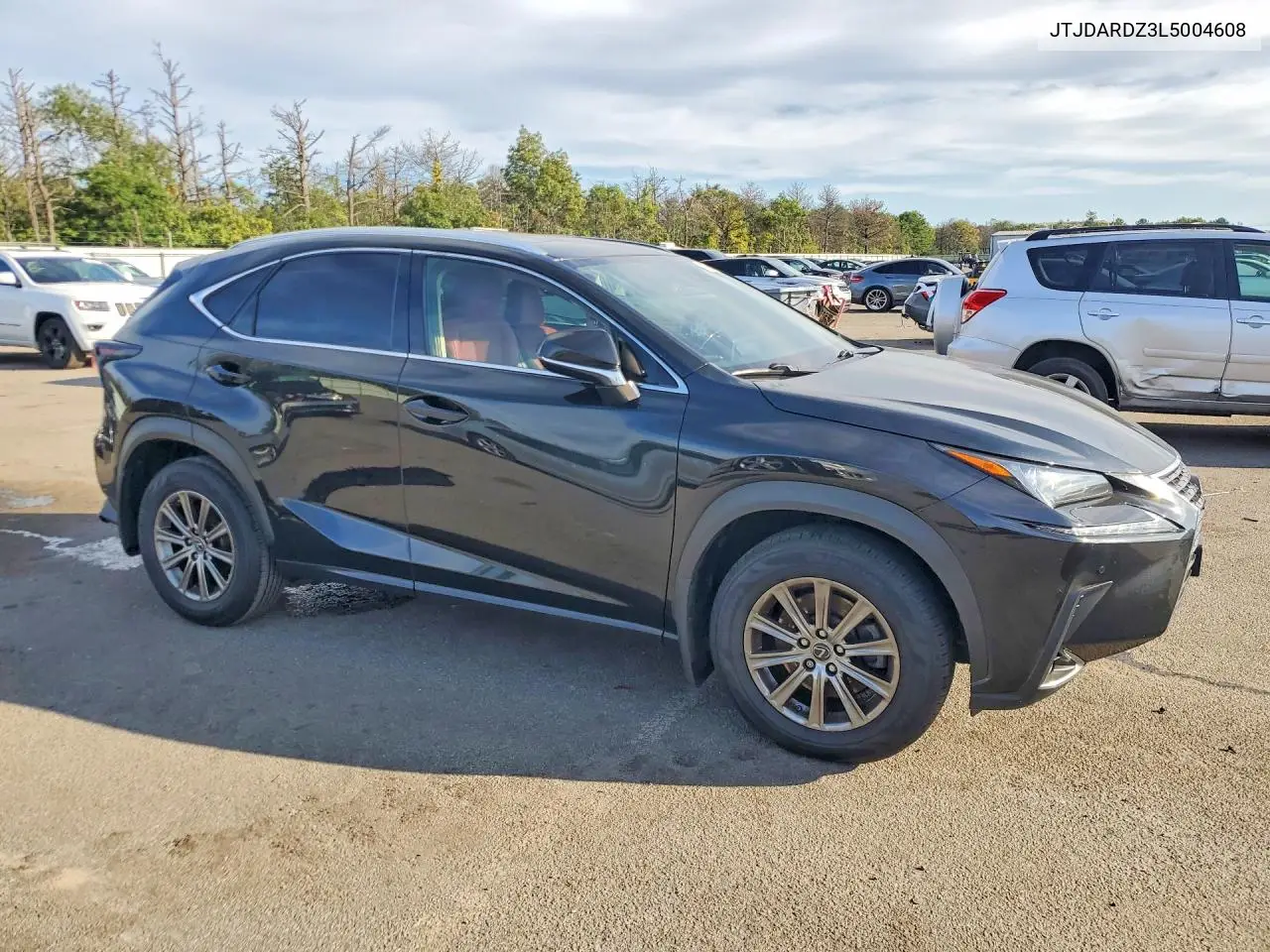 2020 LEXUS NX VIN JTJDARDZ3L5004608 — фото 4