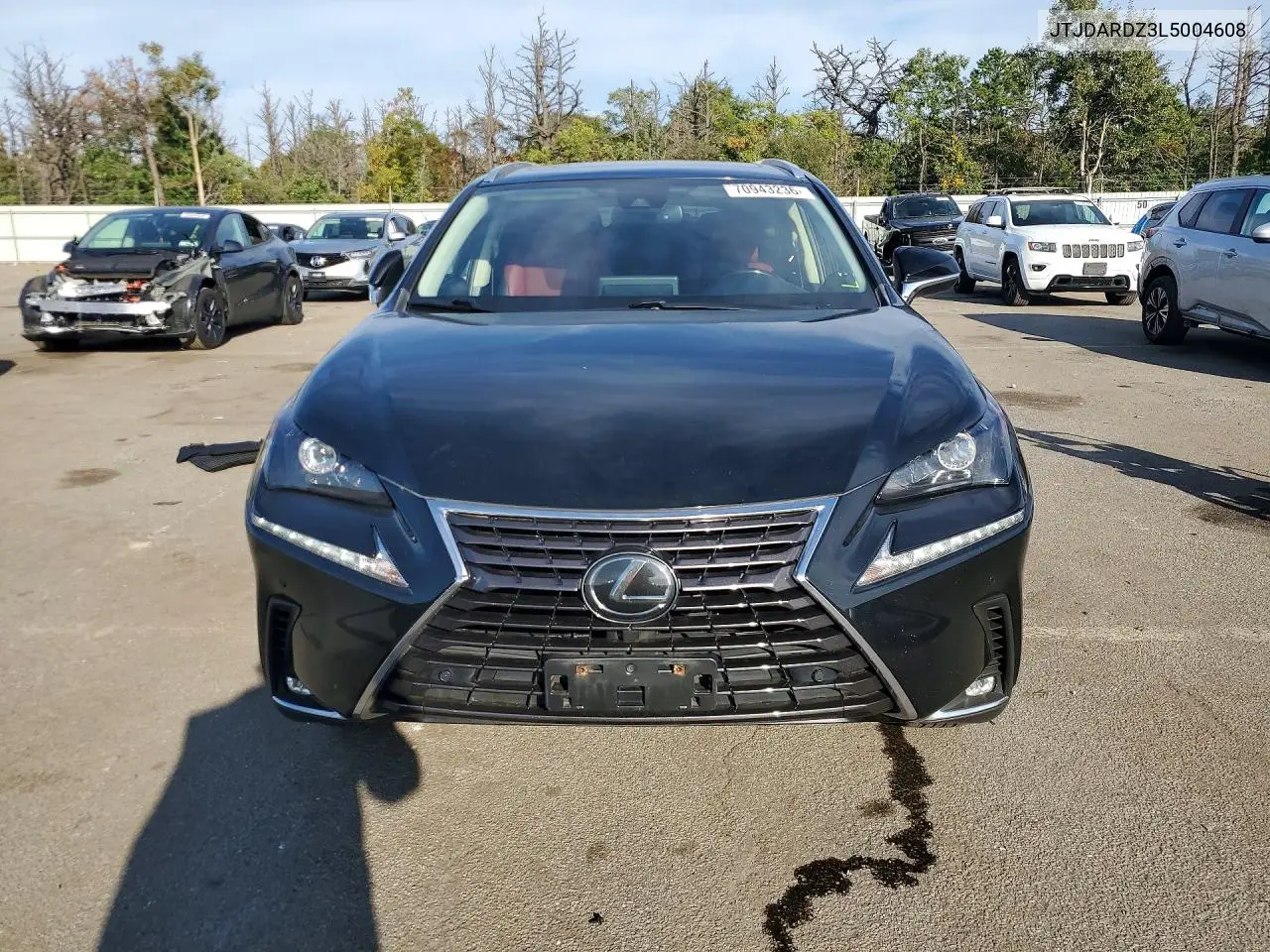 2020 LEXUS NX VIN JTJDARDZ3L5004608 — фото 5
