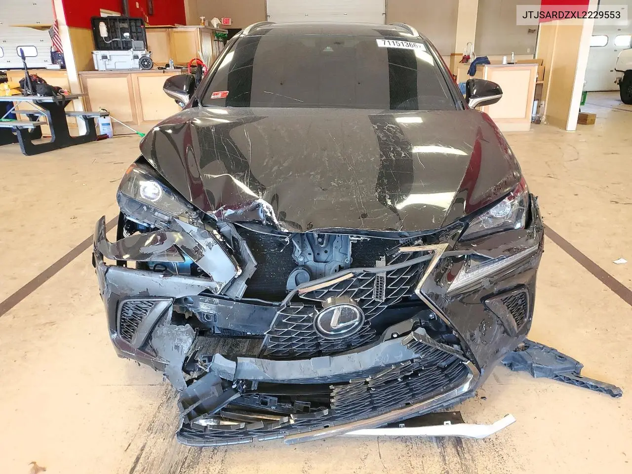 2020 LEXUS NX VIN JTJSARDZXL2229553 — фото 5
