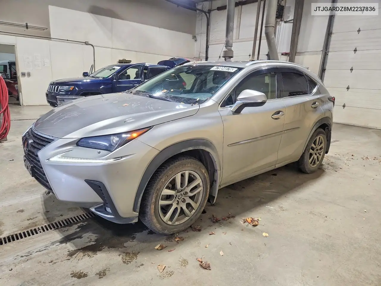 LEXUS NX 2021, VIN JTJGARDZ8M2237836