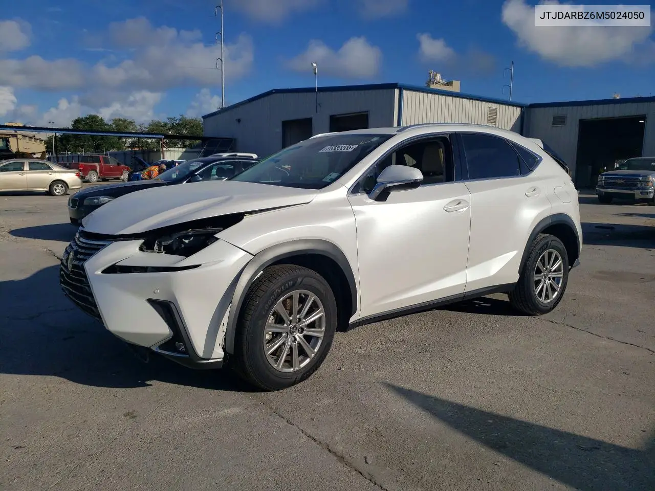 LEXUS NX 2021, VIN JTJDARBZ6M5024050