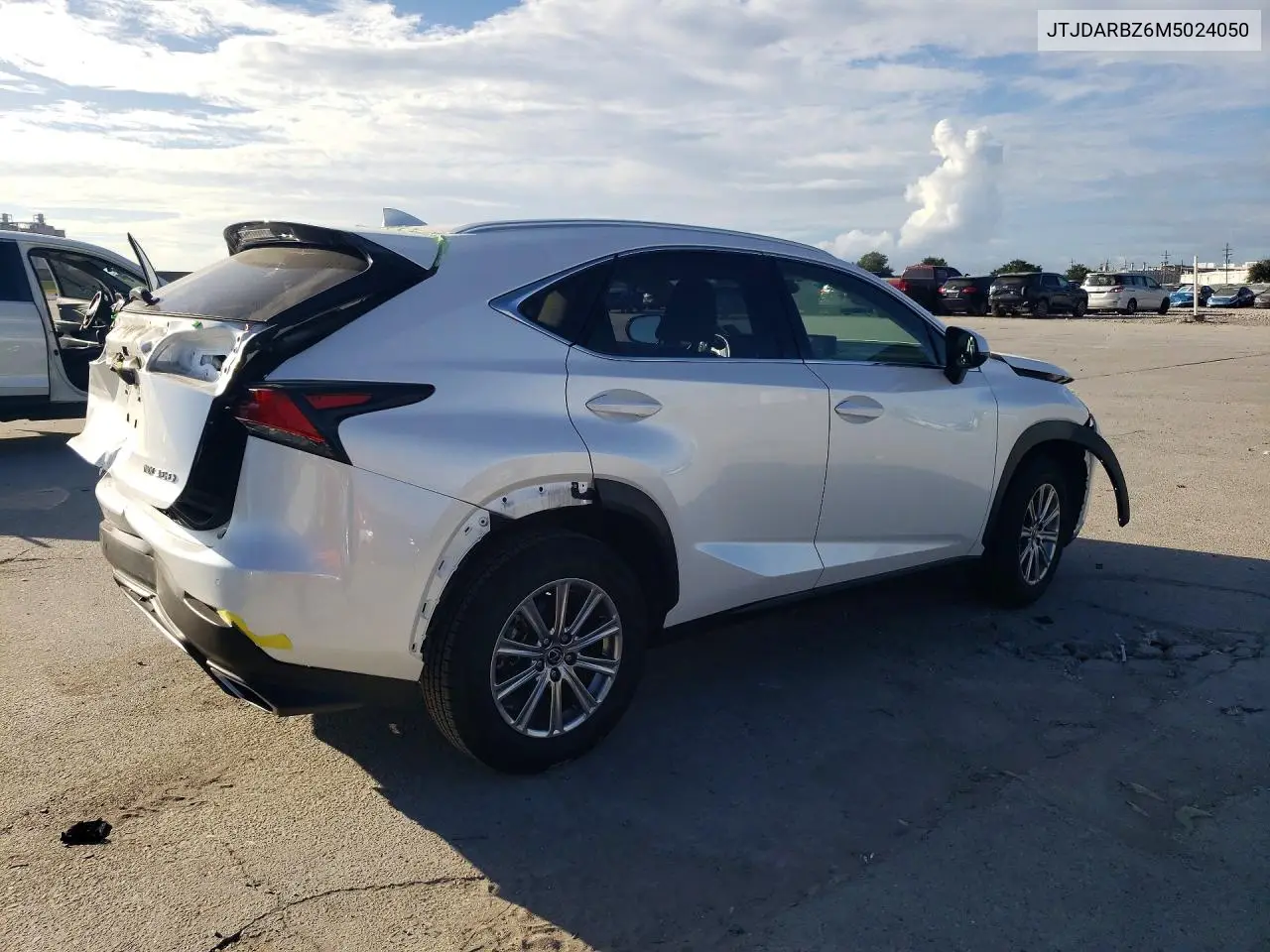 2021 LEXUS NX VIN JTJDARBZ6M5024050 — фото 3