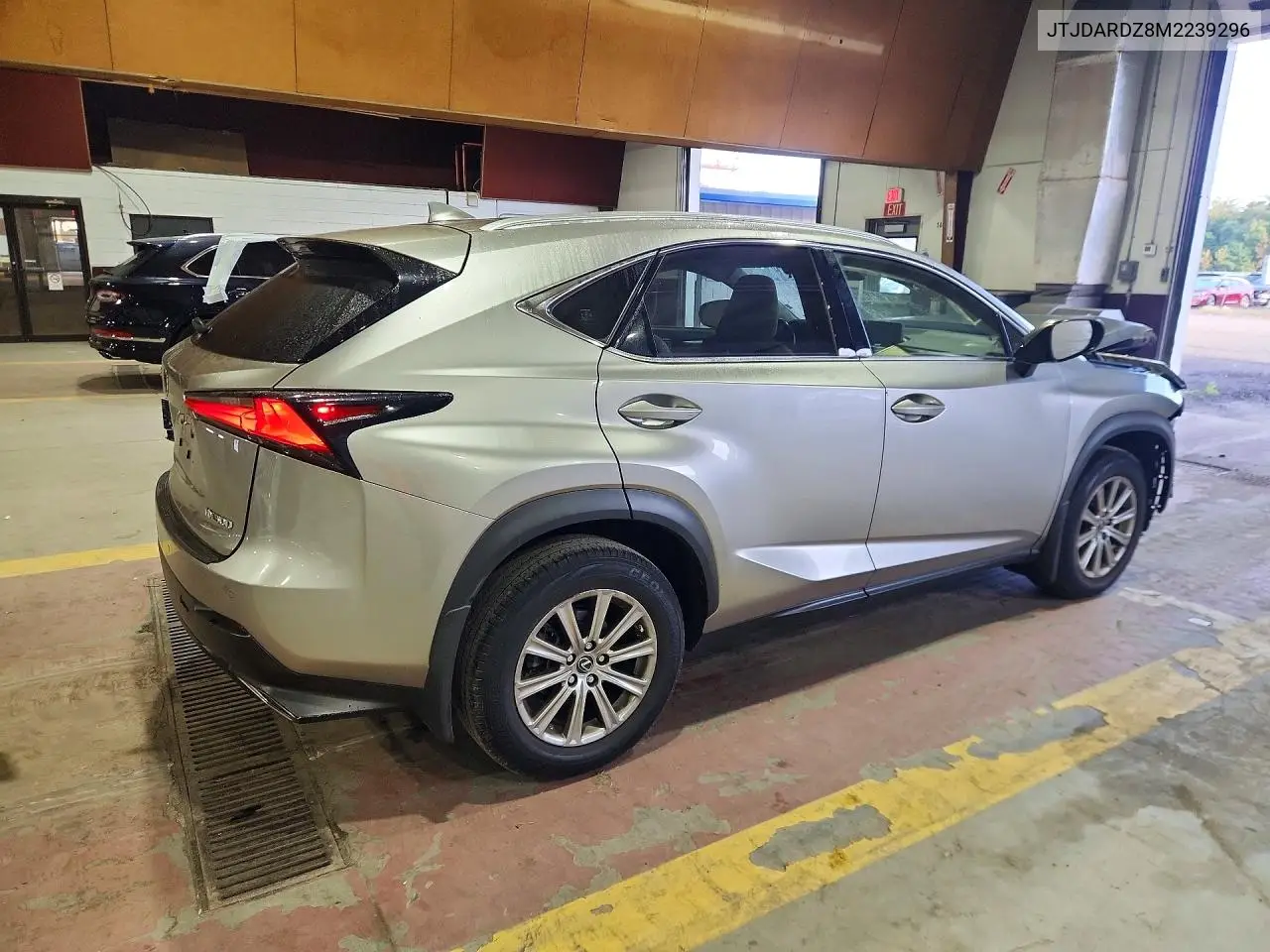 2021 LEXUS NX VIN JTJDARDZ8M2239296 — фото 3