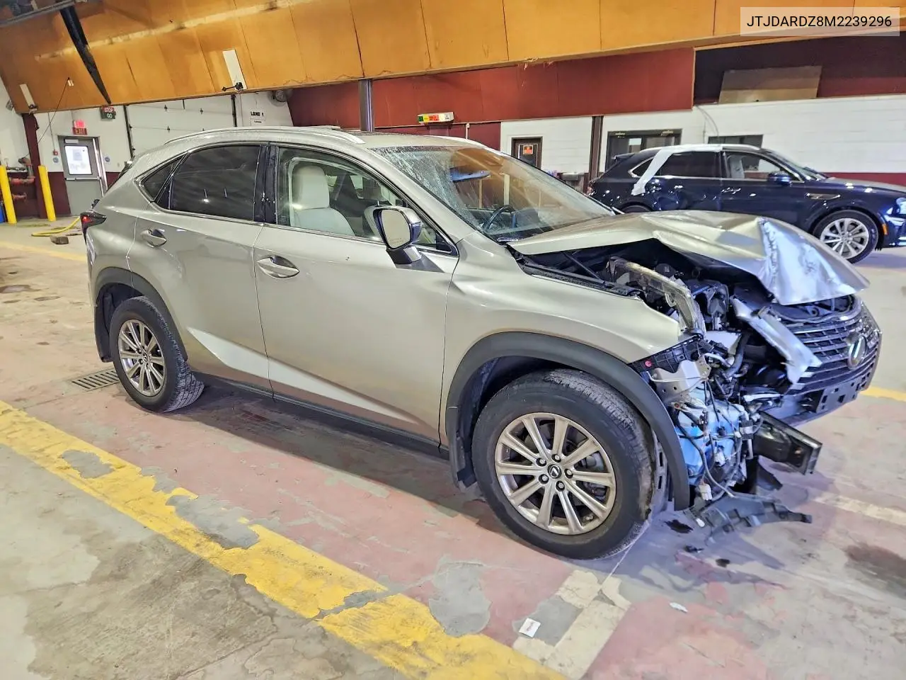 2021 LEXUS NX VIN JTJDARDZ8M2239296 — фото 4