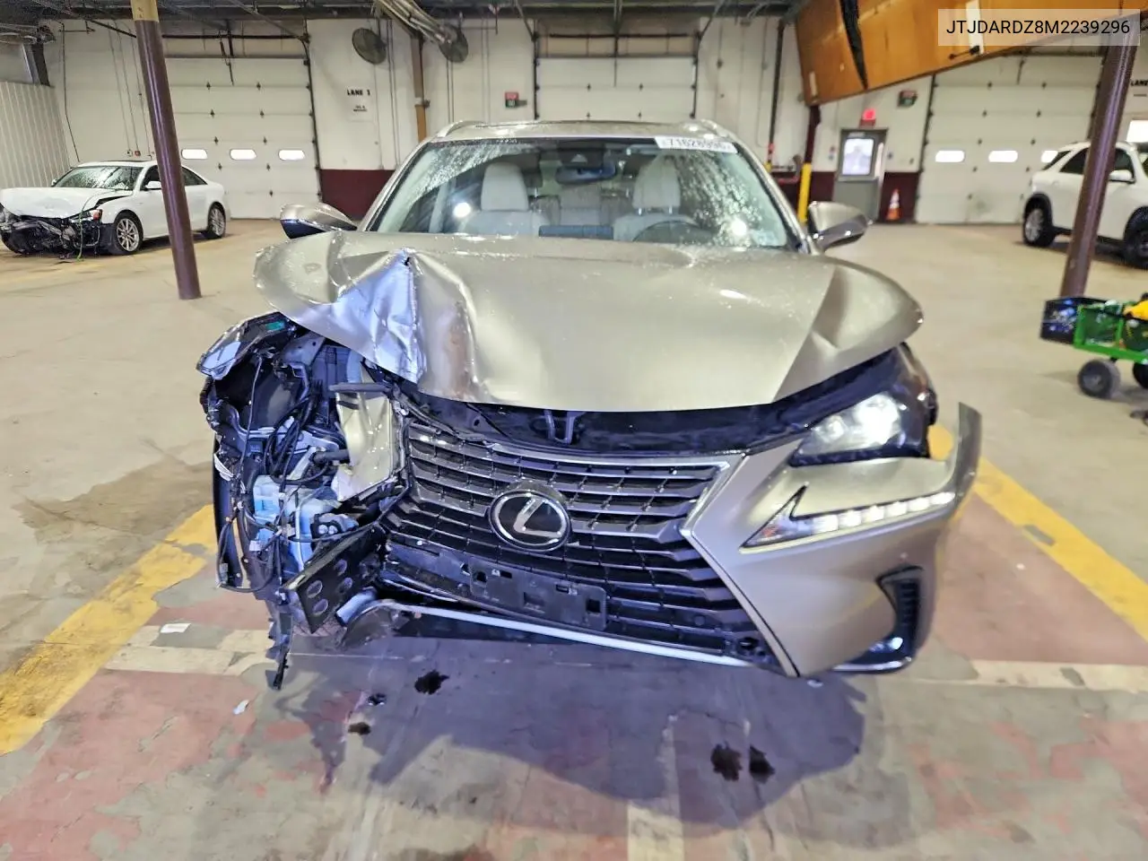 2021 LEXUS NX VIN JTJDARDZ8M2239296 — фото 5