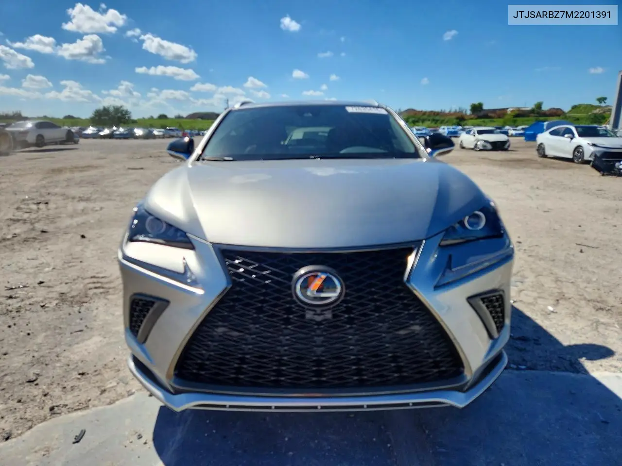 2021 LEXUS NX VIN JTJSARBZ7M2201391 — фото 5