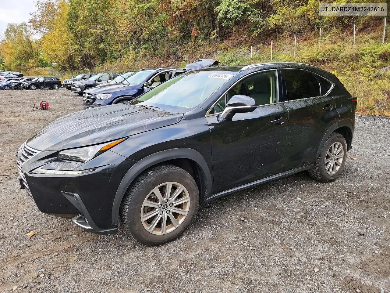 LEXUS NX 2021, VIN JTJDARDZ4M2242616