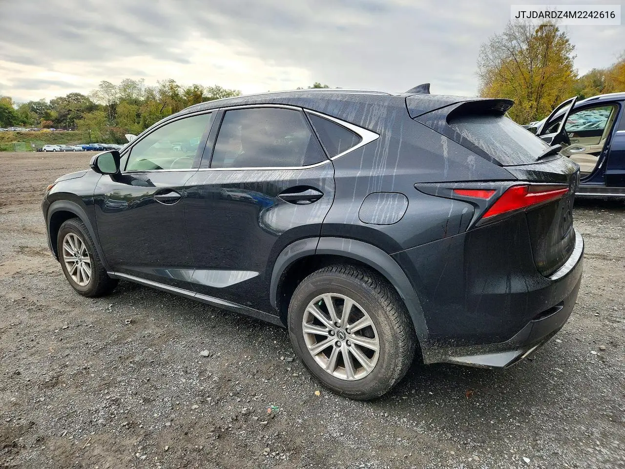 2021 LEXUS NX VIN JTJDARDZ4M2242616 — фото 2