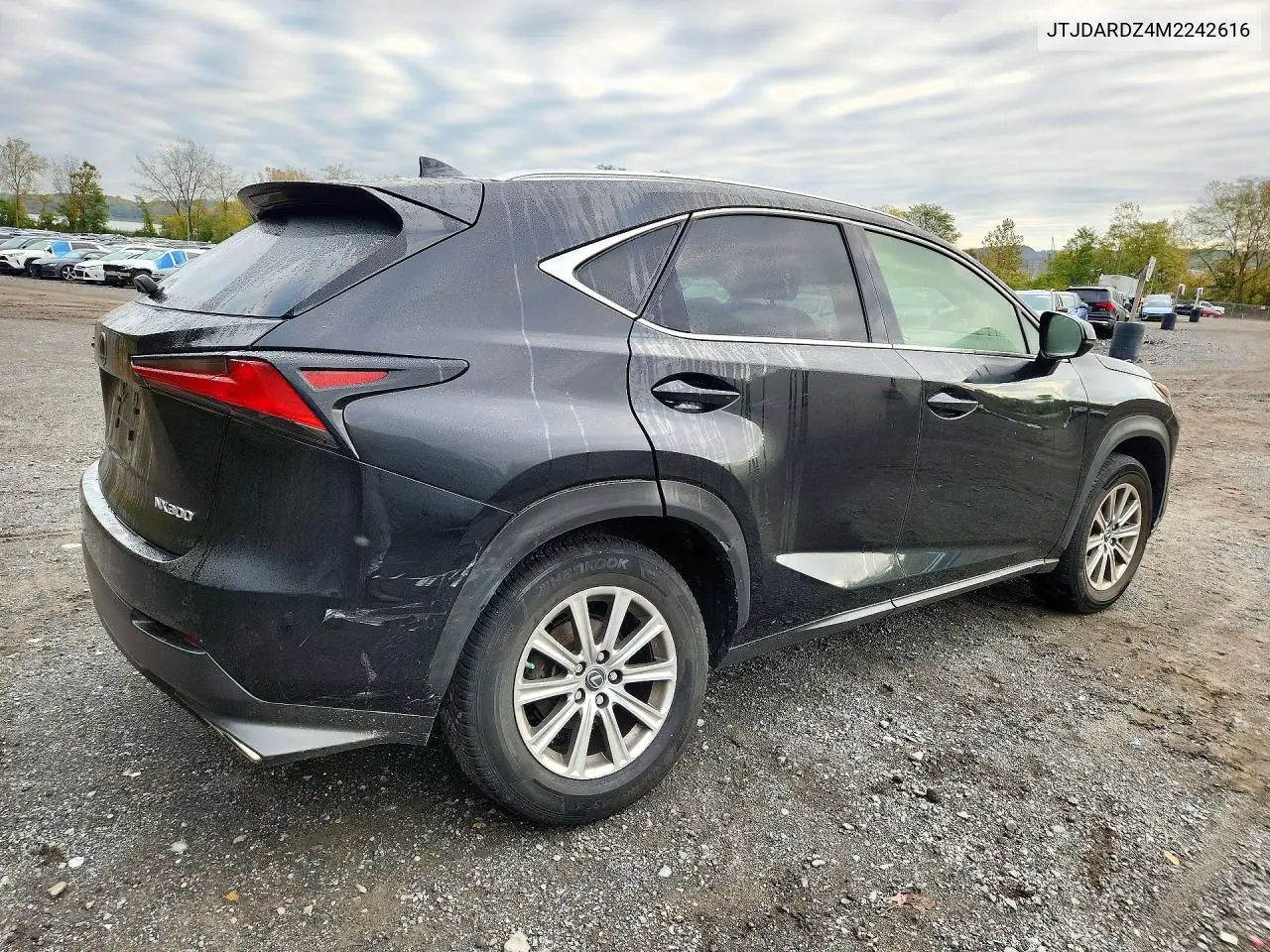 2021 LEXUS NX VIN JTJDARDZ4M2242616 — фото 3
