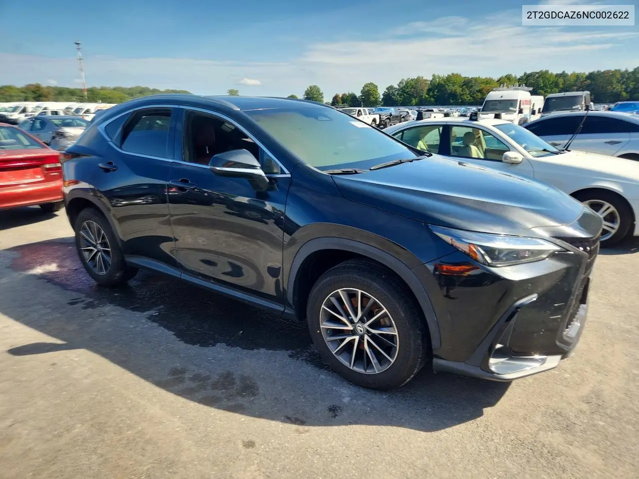 2022 LEXUS NX VIN 2T2GDCAZ6NC002622 — фото 4