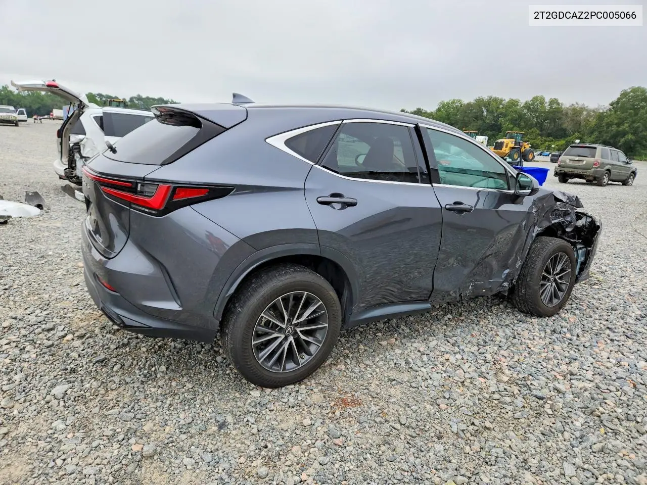 2023 LEXUS NX VIN 2T2GDCAZ2PC005066 — фото 3