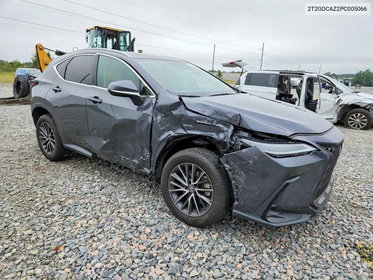 2023 LEXUS NX VIN 2T2GDCAZ2PC005066 — фото 4
