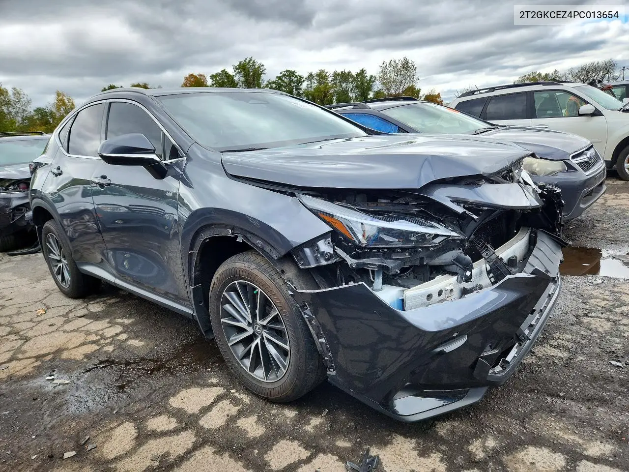 2023 LEXUS NX VIN 2T2GKCEZ4PC013654 — фото 4