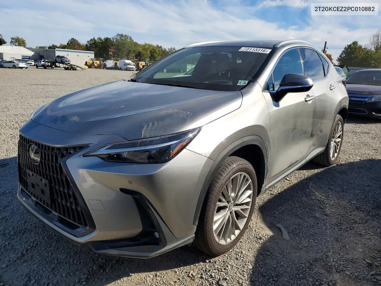 LEXUS NX 2023, VIN 2T2GKCEZ2PC010882
