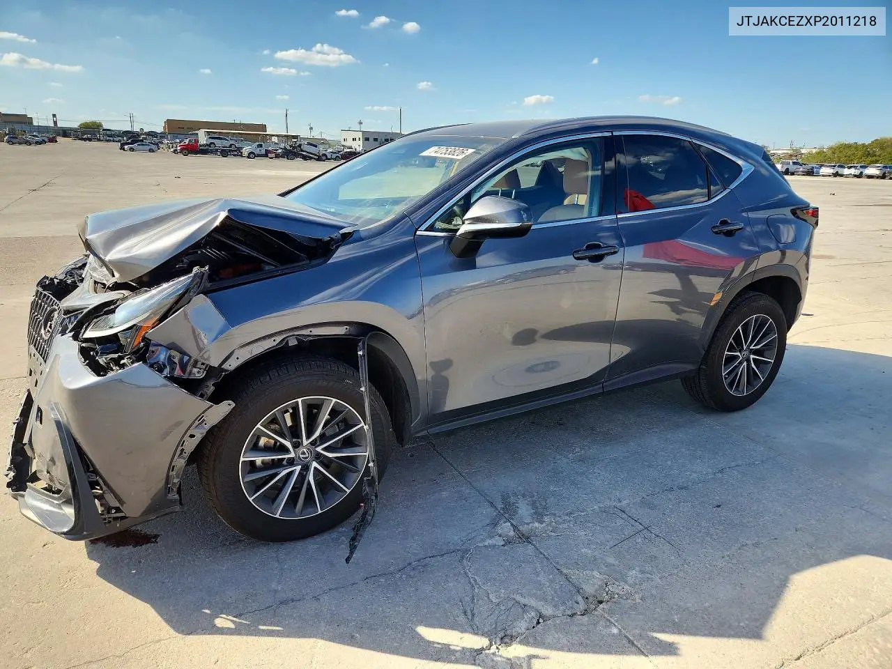 LEXUS NX 2023, VIN JTJAKCEZXP2011218