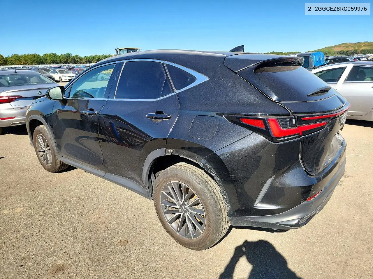 2024 LEXUS NX VIN 2T2GGCEZ8RC059976 — фото 2