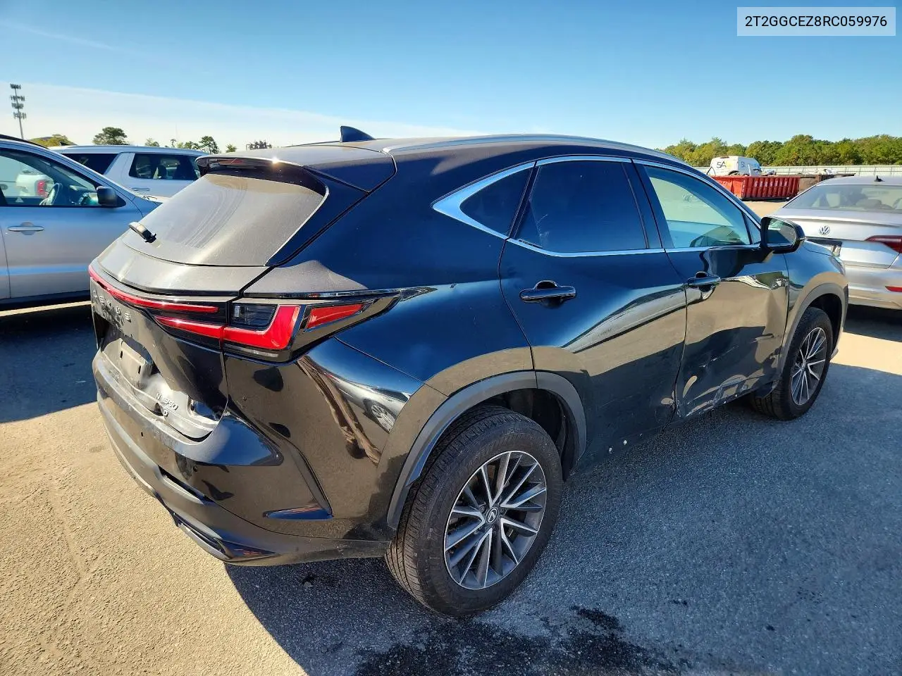2024 LEXUS NX VIN 2T2GGCEZ8RC059976 — фото 3