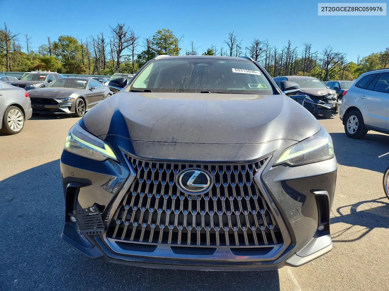 2024 LEXUS NX VIN 2T2GGCEZ8RC059976 — фото 5