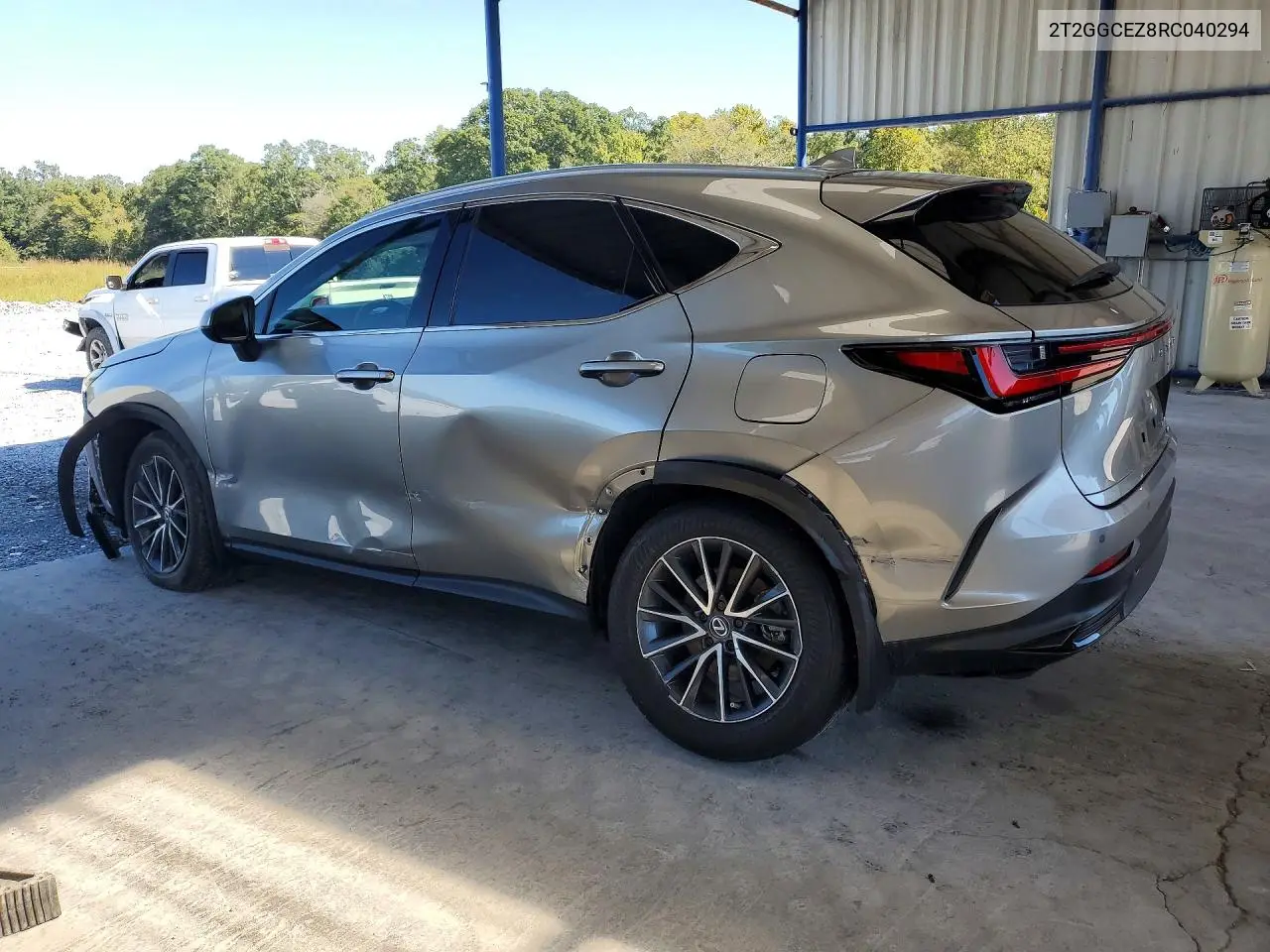 2024 LEXUS NX VIN 2T2GGCEZ8RC040294 — фото 2