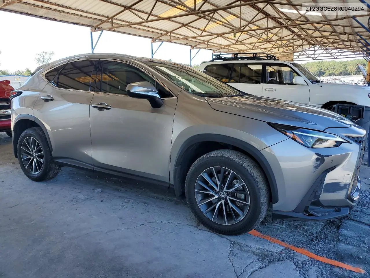 2024 LEXUS NX VIN 2T2GGCEZ8RC040294 — фото 4