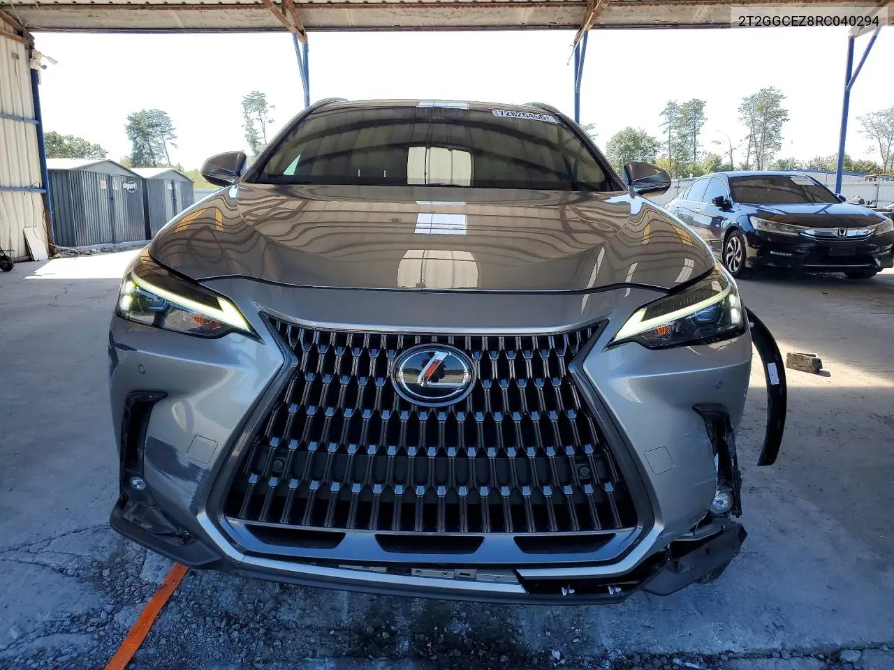 2024 LEXUS NX VIN 2T2GGCEZ8RC040294 — фото 5