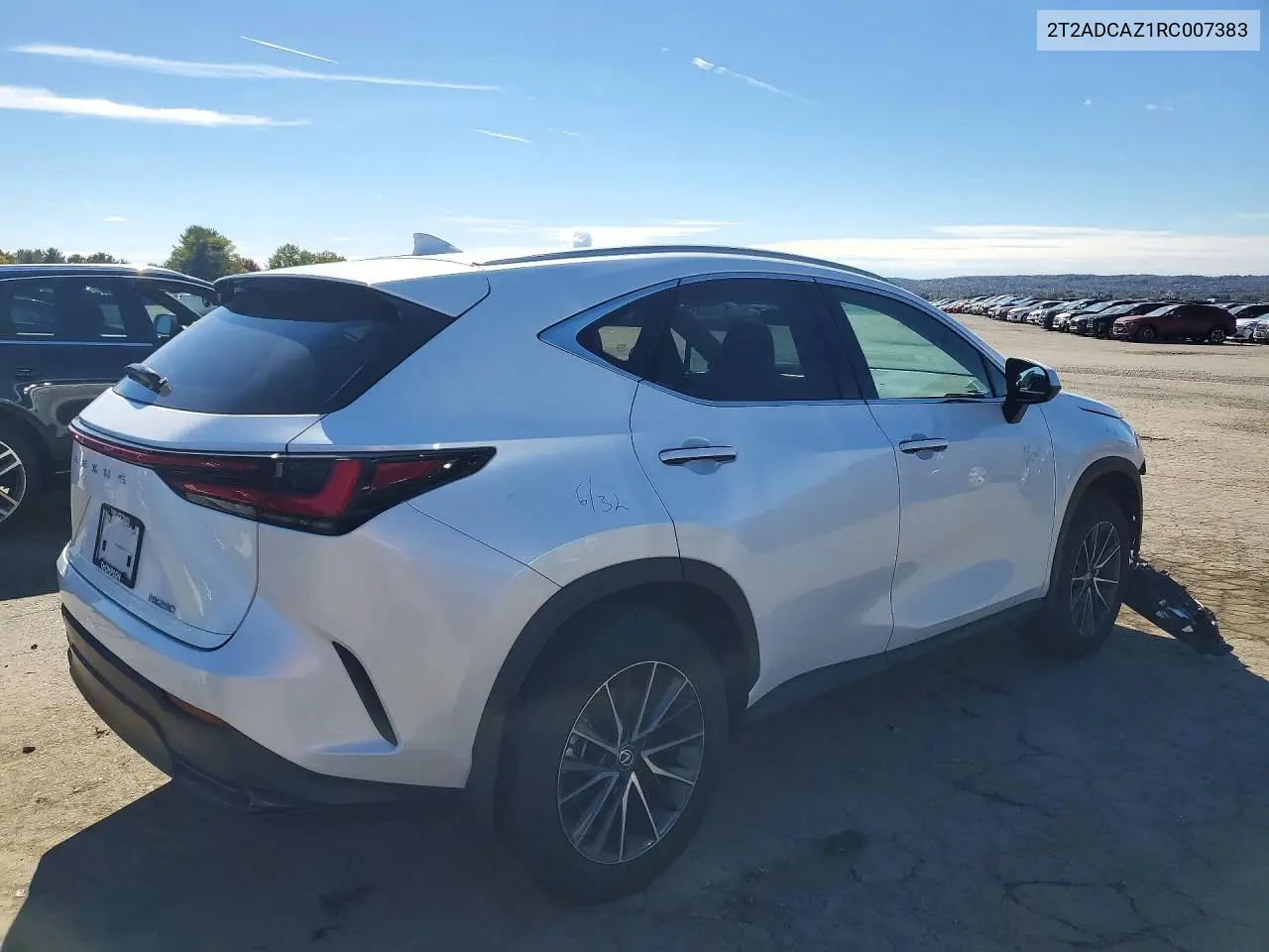 2024 LEXUS NX VIN 2T2ADCAZ1RC007383 — фото 3