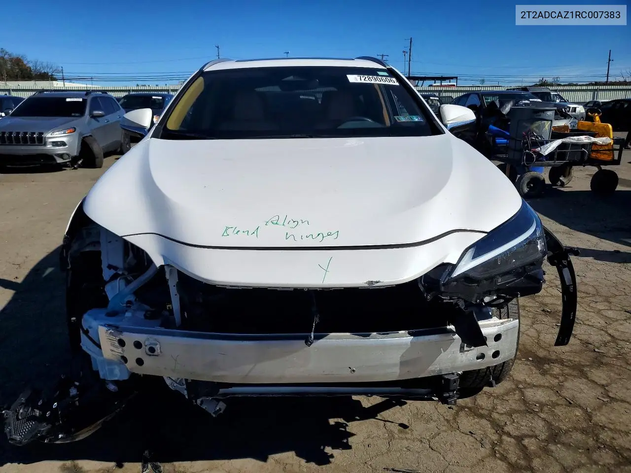 2024 LEXUS NX VIN 2T2ADCAZ1RC007383 — фото 5