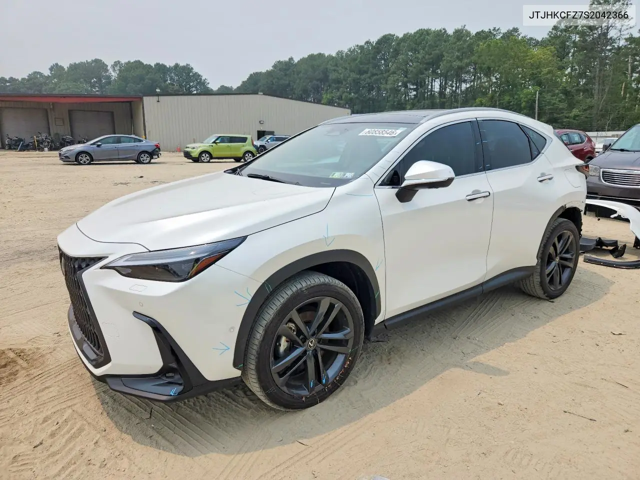 LEXUS NX 2025, VIN JTJHKCFZ7S2042366