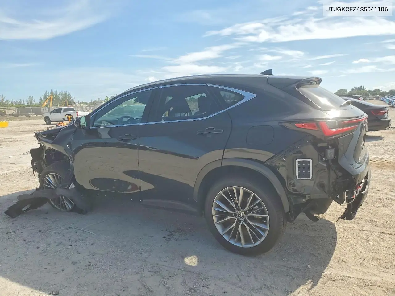 LEXUS NX 2025, VIN JTJGKCEZ4S5041106