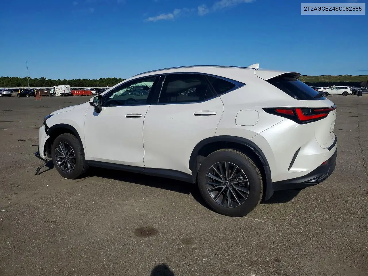 2025 LEXUS NX VIN 2T2AGCEZ4SC082585 — фото 2