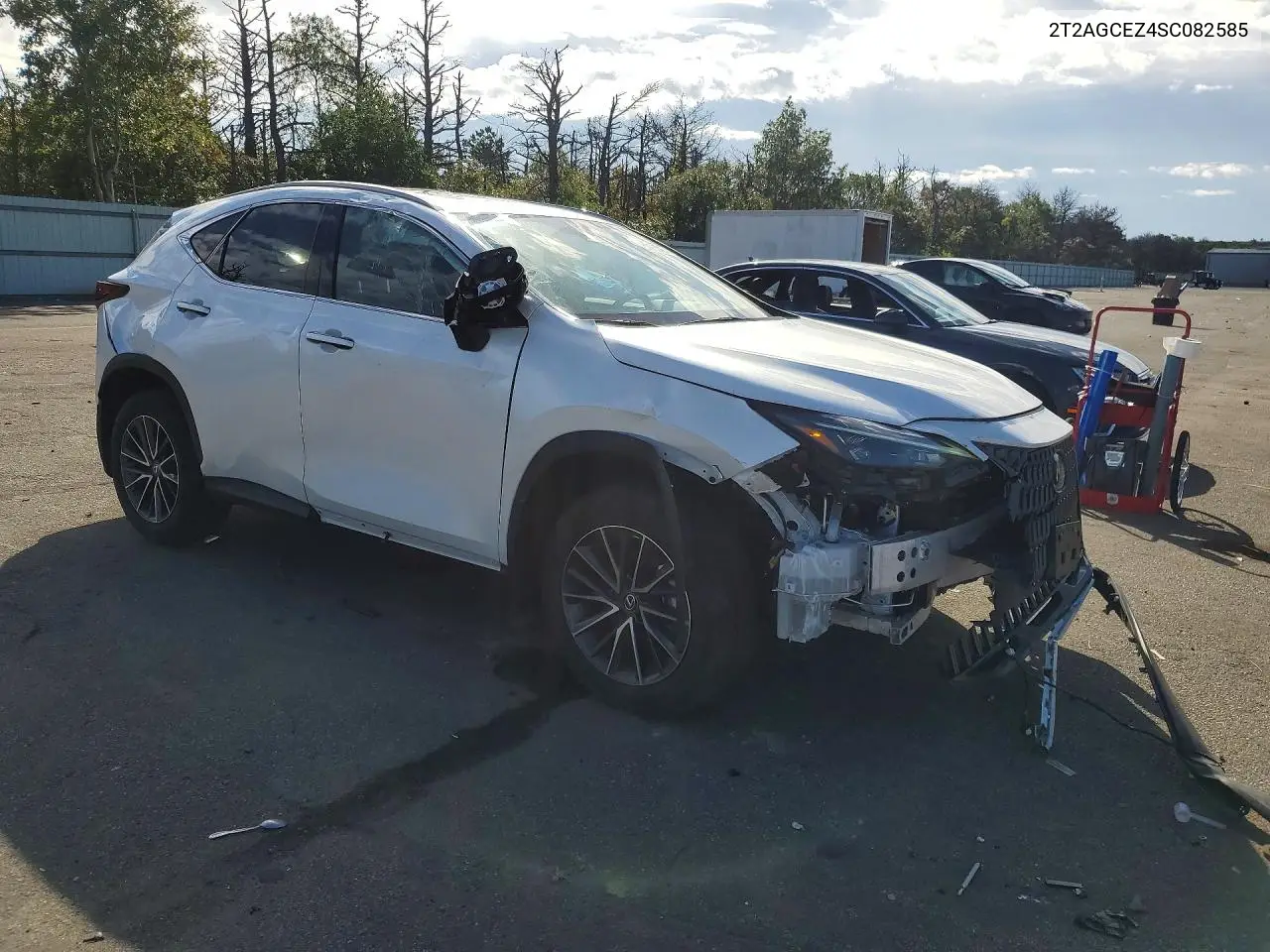 2025 LEXUS NX VIN 2T2AGCEZ4SC082585 — фото 4